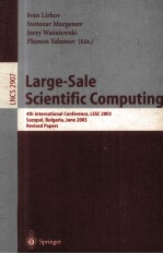 LARGE-SCALE SCIENTIFIC COMPUTING 4th INTERNATIONAL CONFERENCE