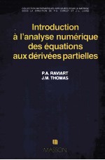 INTRODUCTION A L’ANALYSE NUMERIQUE DES EQUATIONS AUX DERIVEES PARTIELLES