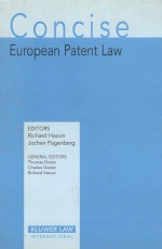 CONCISE EUROPEAN PATENT LAW