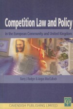 Competition law and policy in the EC and UK