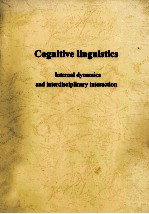 COGNITIVE LINGUISTICS INTERNAL DYNAMICS AND INTERDISCIPLINARY INTERACTION