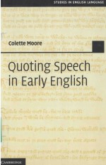 Quoting speech in early English