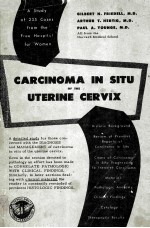 CARCINOMA IN SITU OF THE UTERINE CEVIX