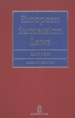 EUROPEAN SUCCESSION LAWS  SECOND EDITION