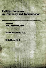 CELLULAR FUNCTIONS IN IMMUNITY AND INFLAMMATION