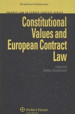 Constitutional Values and European Contract Law