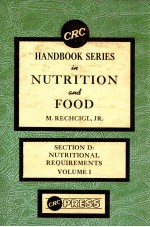 CRC handbook series in nutrition and foodzz section D nutritional requirements volumeⅠ comparative a