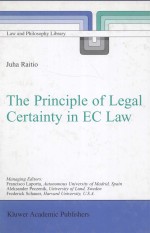 The principle of legal certainty in EC law