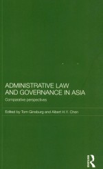 ADMINISTRATIVE LAW AND GOVERNANCE IN ASIA  COMPARATIVE PERSPECTIVES