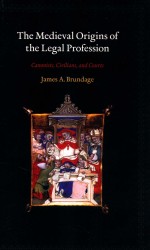 THE MEDIEVAL ORIGINS OF THE LEGAL PROFESSION  CANONISTS