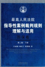 最高人民法院指导性案例裁判规则理解与适用  担保卷  下  第2版