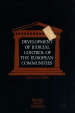 DEVELOPMENT OF JUDICIAL CONTROL OF THE EUROPEAN COMMUNITIES