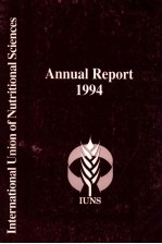 Annual report 1994 international union of nutritional sciences