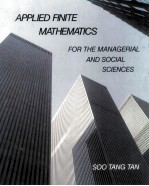 APPLIED FINITE MATHEMATICS FOR THE MANAGERIAL AND SOCIAL SCIENCES