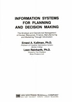 INFORMATION SYSTEMS FOR PLANNING AND DECISION MAKING