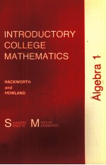 INTRODUCTORY COLLEGE MATHEMATICS ALGEBRA 1