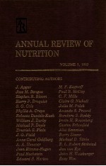 Annual review of nutrition volume 5