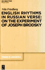 English Rhythms in Russian Verse:On the Experiment of Joseph Brodsky