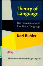 THEORY OF LANGUAGE  THE REPRESENTATIONAL FUNCTION OF LANGUAGE