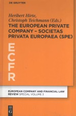 THE EUROPEAN PRIVATE COMPANY-SOCIETAS PRIVATA EUROPAEA(SPE)