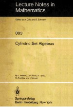 CYLINDRIC SET ALGEBRAS