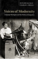 VOICES OF MODERNITY LANGUAGE IDEOLOGIES AND THE POLITICS OF INEQUALITY