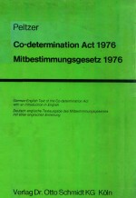 CO-DETERMINATION ACT  2ND EDITION