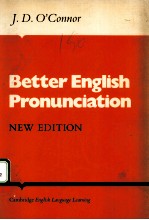 BETTER ENGLISH PRONUNCIATION  SECOND EDITION