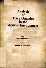 ANALYSIS OF TRACE ORGANICS IN THE AQUATIC ENVIRONMENT