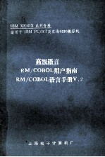 高级语言  RMCOBOL用户指南  RMCOMBOL语言手册V  2