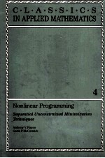 NONLINEAR PROGRAMMING:SEQUENTIAL UNCONSTRAINED MINIMIZATION TECHNIQUES