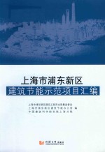 上海市浦东新区建筑节能示范项目汇编