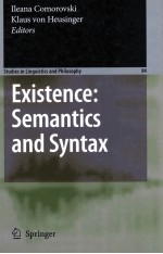 STUDIES IN LINGUISTICS AND PHILOSOPHY EXISTENCE:SEMANTICS AND SYNTAX