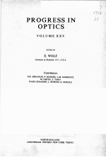 PROGRESS IN OPTICS  VOLUME 25