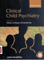 CLINICAL CHILD PSYCHIATRY