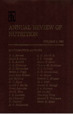 Annual review of nutrition volume 1