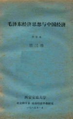 毛泽东经济思想与中国经济  第3册