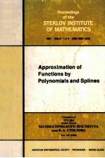 APPROXIMATION OF FUNCTIONS BY POLYNOMIALS AND SPLINES