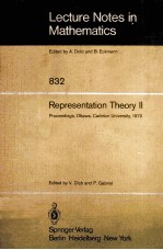 REPRESENTATION THEORY 2