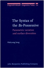 LINGUISTIK AKTUELL LINGUISTICS TODAY 172  THE SYNTAX OF THE BE-POSSESSIVE PARAMETRIC VARIATION AND S