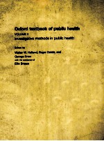 OXFORD TEXTBOOK OF PUBLIC HEALTH VOLUME 3