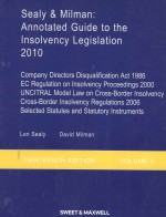 ANNOTATED GUIDE TO THE INSOLVENCY LEGISLATION  VOLUME 2  THIRTEENTH EDITION