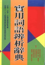 实用词语辨析辞典  一部辨析现代汉语易混同音词、音近词的专门语文工具书