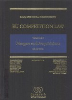 EU COMPETITION LAW  VOLUME II  MERGERS AND ACQUISITIONS  SECOND EDITION  BOOK TWO