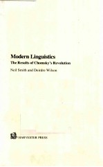 MODERN LINGUISTICS:THE RESULTS OF CHOMSKY’S REVOLUTION