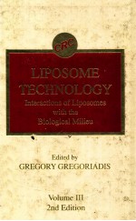 Liposome technology ; vol. III