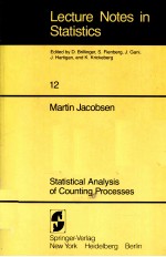 STATISTICAL ANALYSIS OF COUNTING PROCESSSES