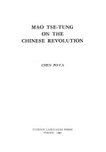 MAO TSE-TUNG ON THE CHINESE REVOLUTION