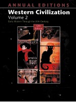 WESTERN CIVILIZATION VOLUME 2  12TH EDITION