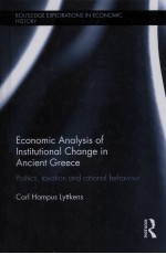 ECONOMIC ANALYSIS OF INSTITUTIONAL CHANGE IN ANCIENT GREECE  POLITICS